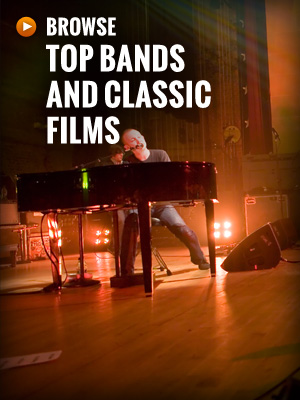 Browse top bands and clasic films